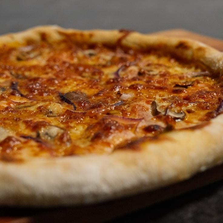 Whimsical Woodland with Mushroom Ensemble Pizza